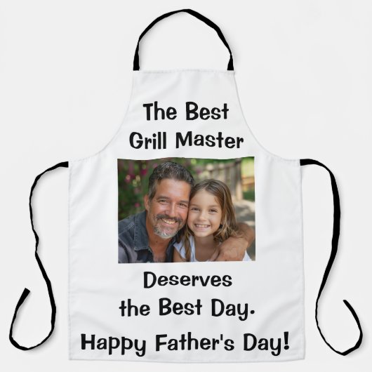 Tablier Espace Fête des pères personnalisé (Recto)