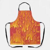 Tablier Espace FIRE du nom personnalisé (Recto)