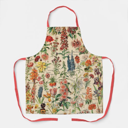 Tablier Espace Fleurs vintages (Recto)