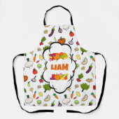Tablier Espace Jardin Nom Personnalisé (Recto)