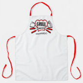 Tablier Espace maître Grill personnalisé (Recto)
