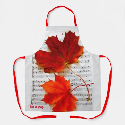 Tablier Espace musical (Recto)