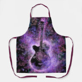 Tablier Espace musique guitare (Recto)