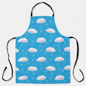Tablier Espace nuages (Recto)