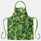 Tablier Espace Oranges vertes (Recto)