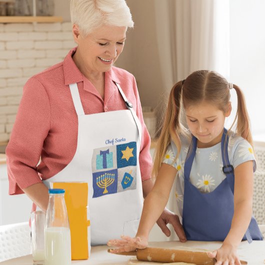 Tablier Espace personnalisé Hanoukka Quilt Collt