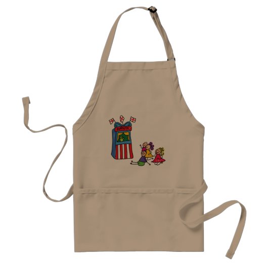 Tablier Espace spectacle de marionnettes (Devant)