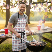 Tablier Esprit d'indépendance 4 juillet