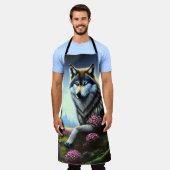 Tablier Esprit silencieux des bois (Porté)