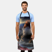 Tablier Esprits de Cheval Sauvages COURONT JUSQU'À DEMAIN (Porté)