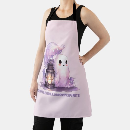 Tablier Esprits doux d'Halloween (Insitu)