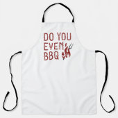 Tablier Est-ce que vous même BBQ (Recto)