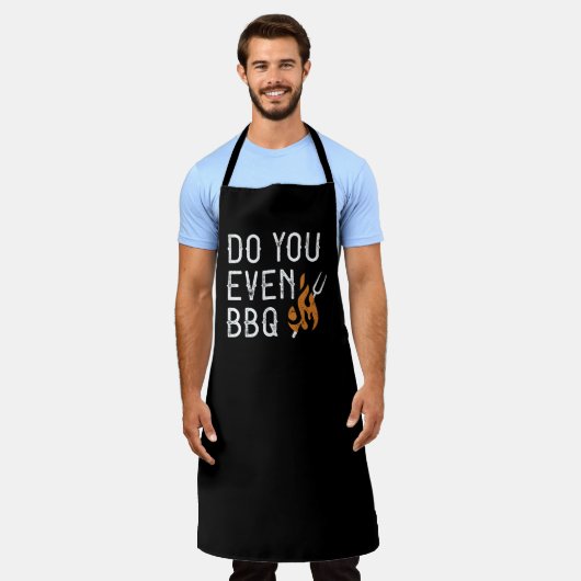 Tablier Est-ce que vous même BBQ (Porté)