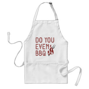 Tablier Est-ce que vous même BBQ