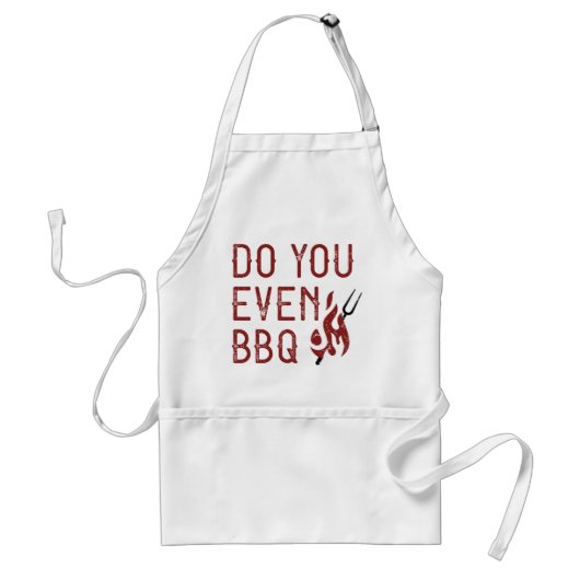 Tablier Est-ce que vous même BBQ (Devant)