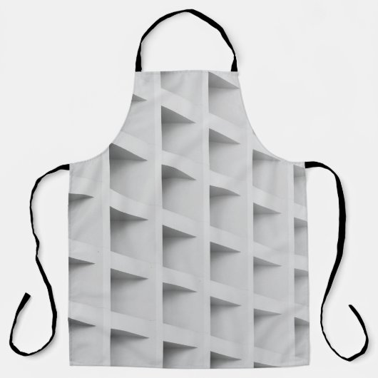 Tablier étagère cubique blanche (Recto)