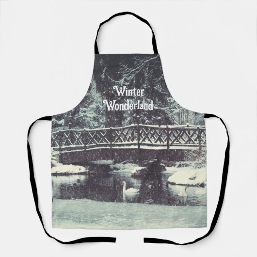 Tablier étang d'hiver (Recto)