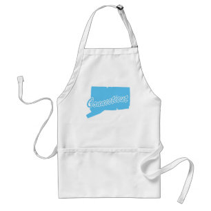 Tablier État Connecticut Adult Apron