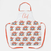 Tablier Été Écuve de poisson à la coque Famille Réunion Cu (Recto)