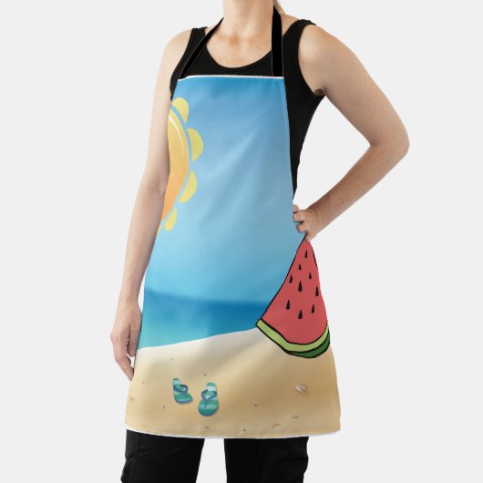 Tablier été heureux (Insitu)