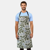 Tablier Été Périwinkel Fleur Plutôt Élégant Floral (Porté)