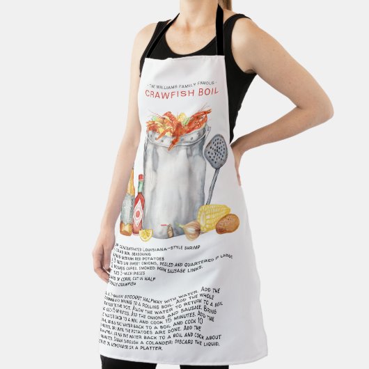 Tablier Été Réchauffe-poisson | Recette Heirloom Apron (Insitu)