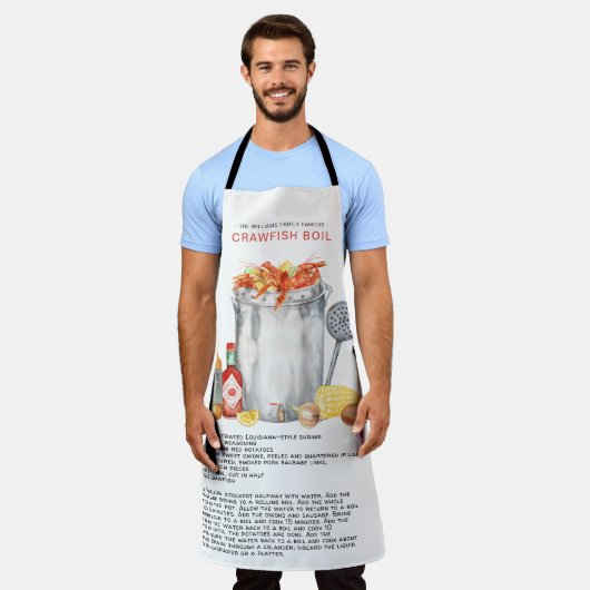 Tablier Été Réchauffe-poisson | Recette Heirloom Apron (Porté)