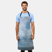 Tablier Été sur la plage avec le ciel couché de soleil. Co (Porté)