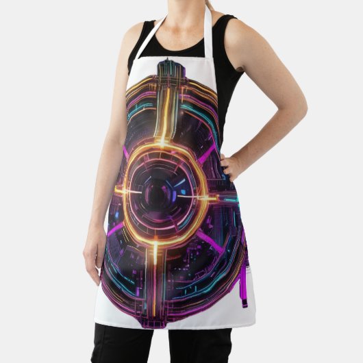 Tablier Éternelle floraison gothique (Insitu)