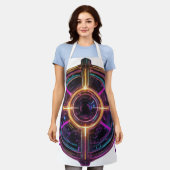 Tablier Éternelle floraison gothique (Porté)