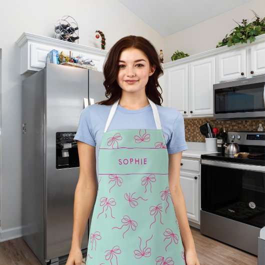 Tablier Ethnic Bows and Coquette Christmas Inspired Trendy