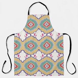 Tablier Ethnic chevron motif arrière - plan traditionnel