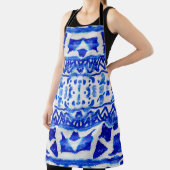 Tablier Ethnic Indigo Arrow Native Motifs (Insitu)