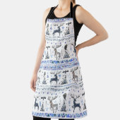 Tablier Ethnique tribale, les animaux rêvent attraper, san (Insitu)