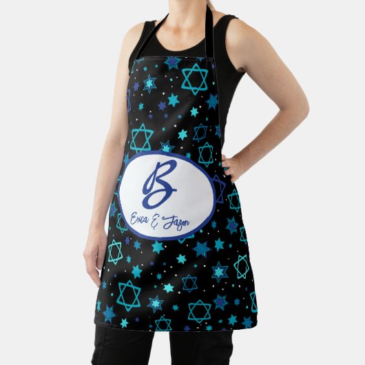Tablier Étoile monographique de David (Insitu)