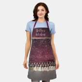 Tablier Étoiles de ciment personnalisées Épingle de pièce (Porté)