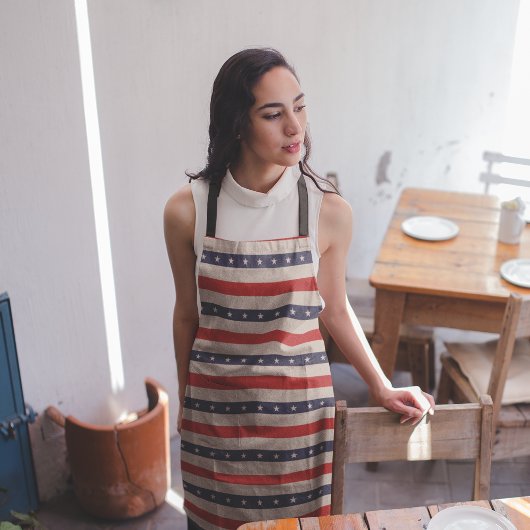 Tablier Étoiles patriotiques