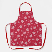 Tablier Étoiles rouges et blanches (Recto)