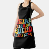 Tablier Étrange enseignant construire personnage Enseignan (Insitu)