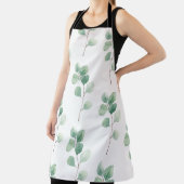 Tablier Eucalyptus Motif vert (Insitu)