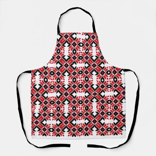 Tablier Europe de l'Est Motif, folklore traditionnel, folk (Recto)