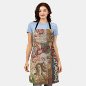 Tablier Europe Travel Vintage (Porté)