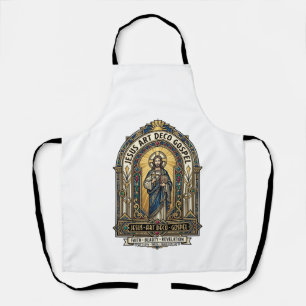 Tablier Évangile Jésus Art Déco Jésus Foi Chrétienne Art D
