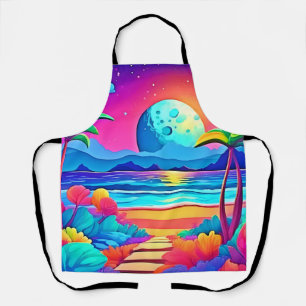 Tablier Évasion nocturne tropicale