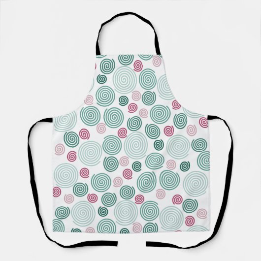 Tablier Evergreen Swirl (Pattern) (Recto)