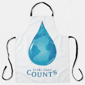 Tablier Every Drop Counts Apron (Recto)