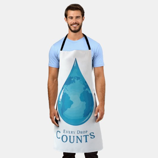 Tablier Every Drop Counts Apron (Porté)