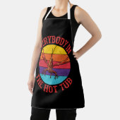 Tablier Everybody In The Hot Tub Crawfish Crayfish Eating (Insitu)