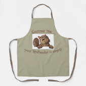 Tablier Excusez-moi....votre chargeur d'oiseaux est vide (Recto)