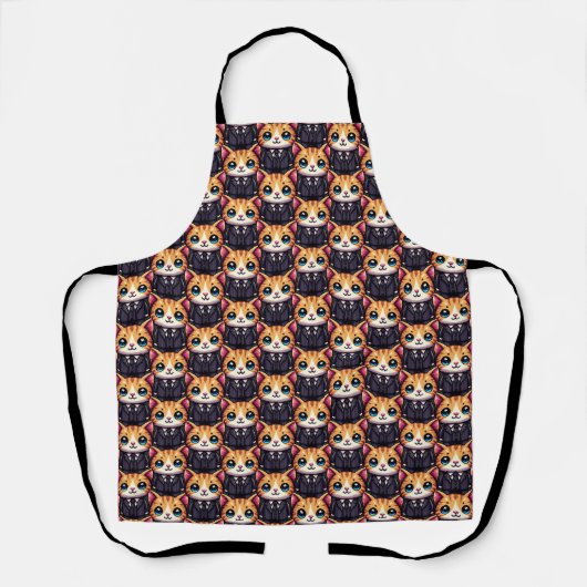 Tablier Exécutif Charming Cat (Recto)